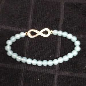 Beaded Infinity Bracelet
